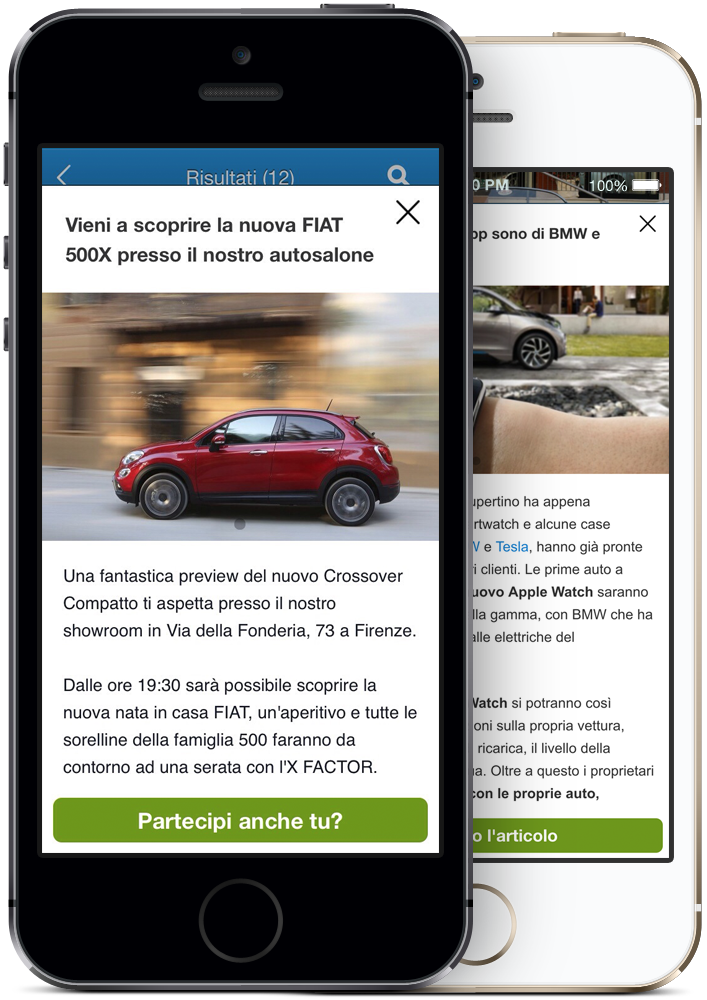 Invia notifiche push dalla tua App